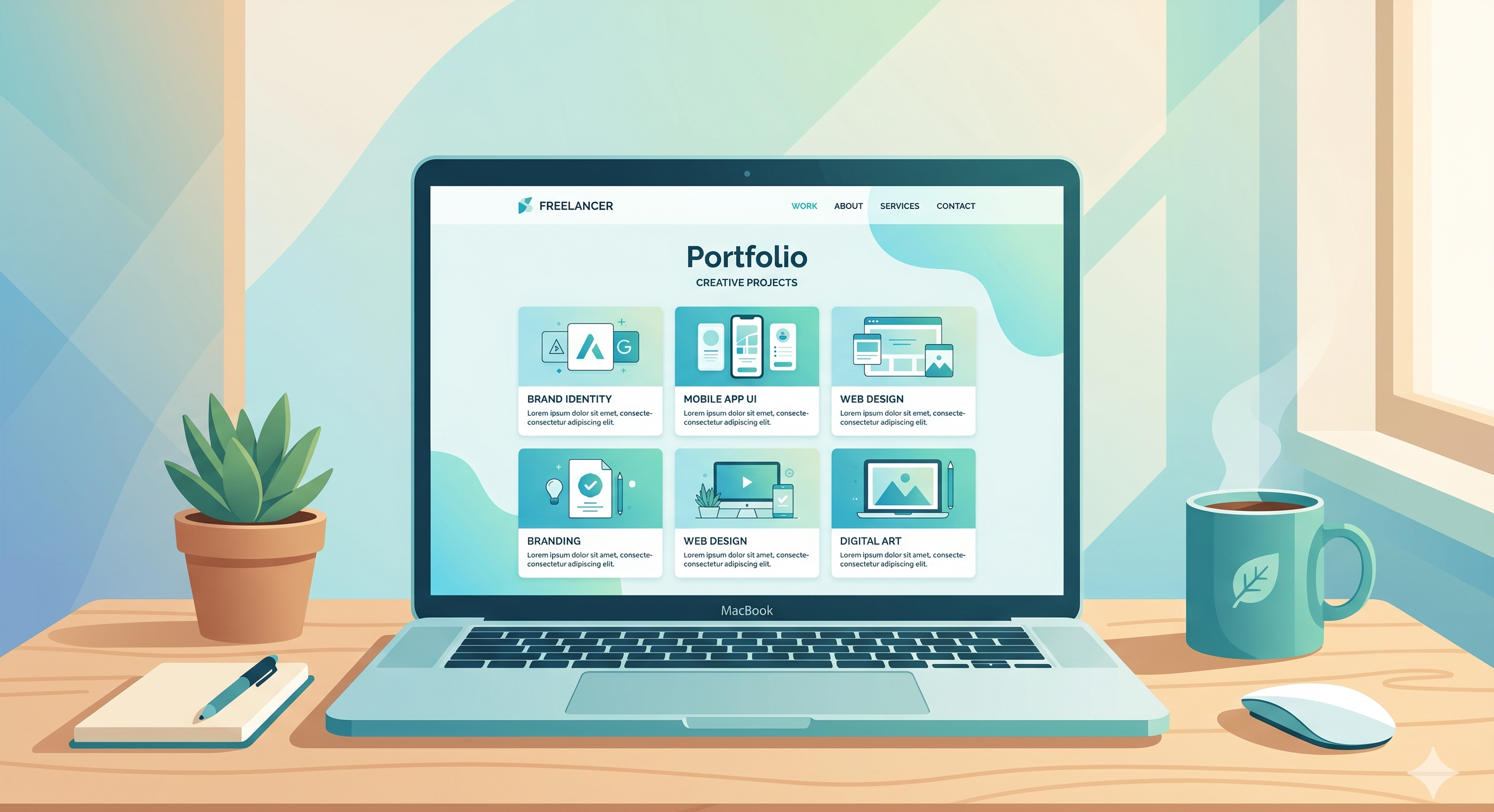 프리랜서 포트폴리오 사이트 제작 가이드