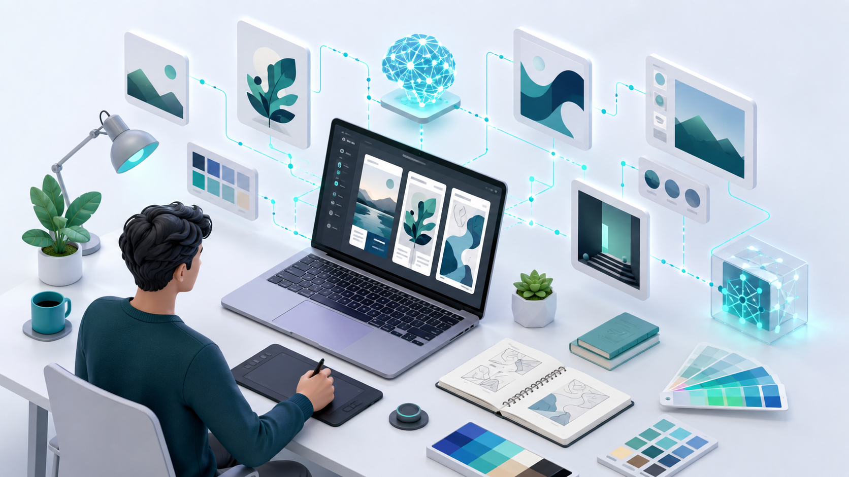 AI 디자인 툴로 시안과 에셋을 빠르게 만드는 프리랜서 워크플로우